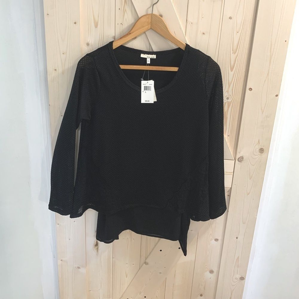 NWT - BRAND NEW Tru Self Lace Blouse
